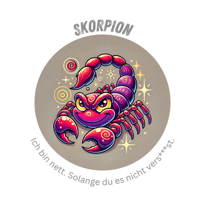 Sternzeichen: Skorpion T-Shirt